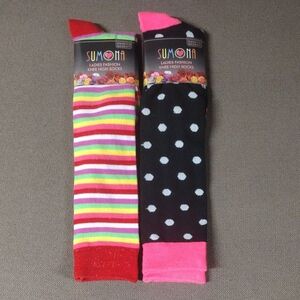 SUMONA Knee High Socks Bundle Of 2